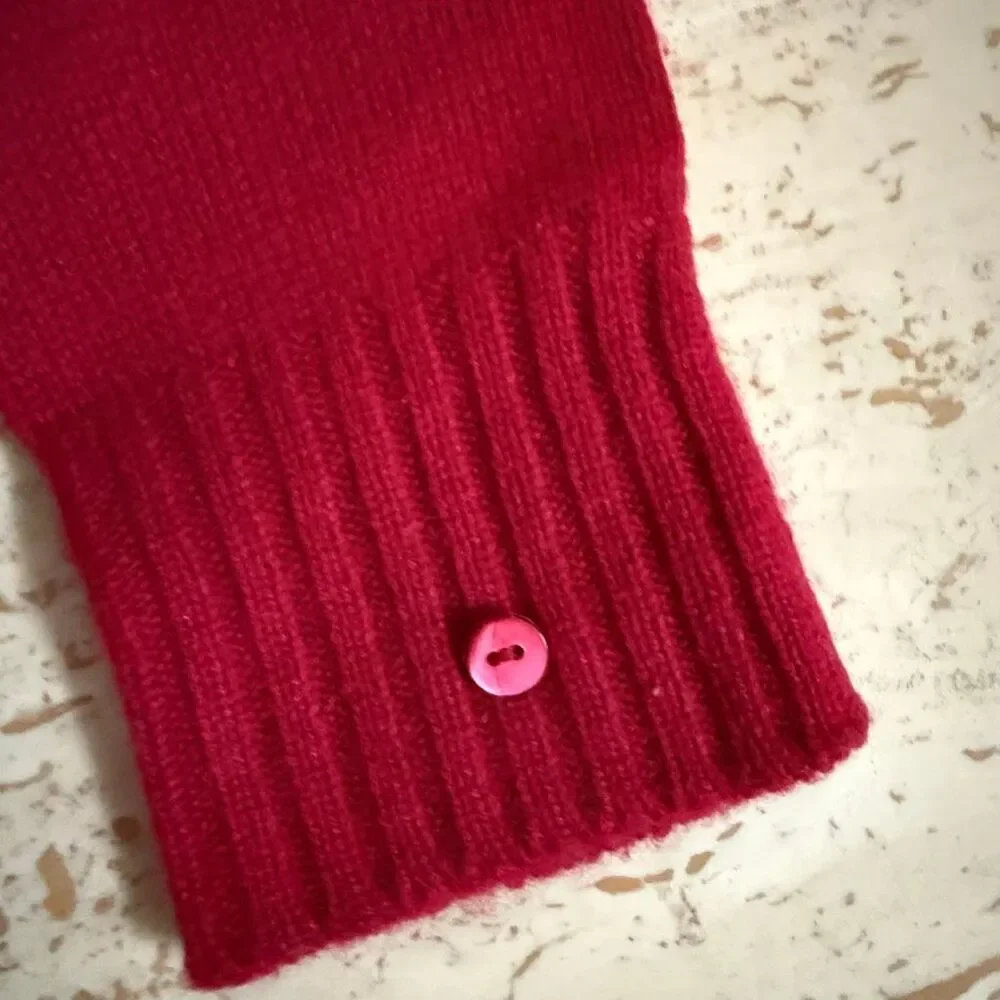 100% Cashmere Express womens convertible fingerless gloves with mittens